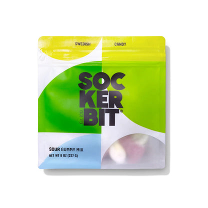 Swedish Sour Gummy Mix by Sockerbit