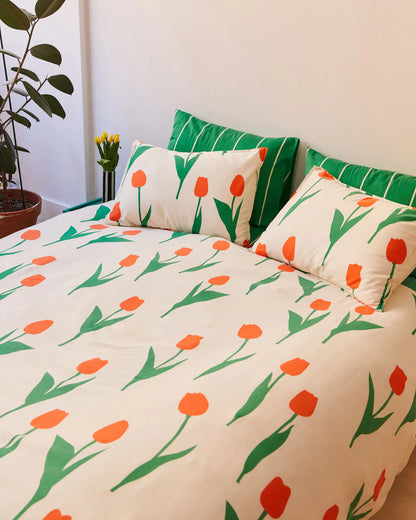 Dusen Dusen Tulip Duvet Set