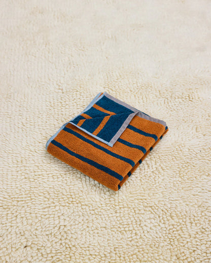 Dusen Dusen Bird Stripe Bath Towels