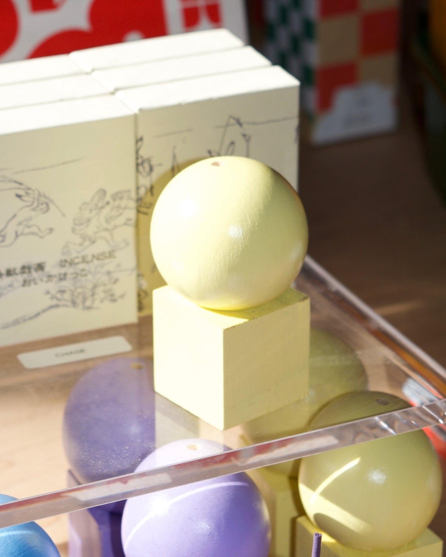 R-KI-TEKT Wooden Incense Holder