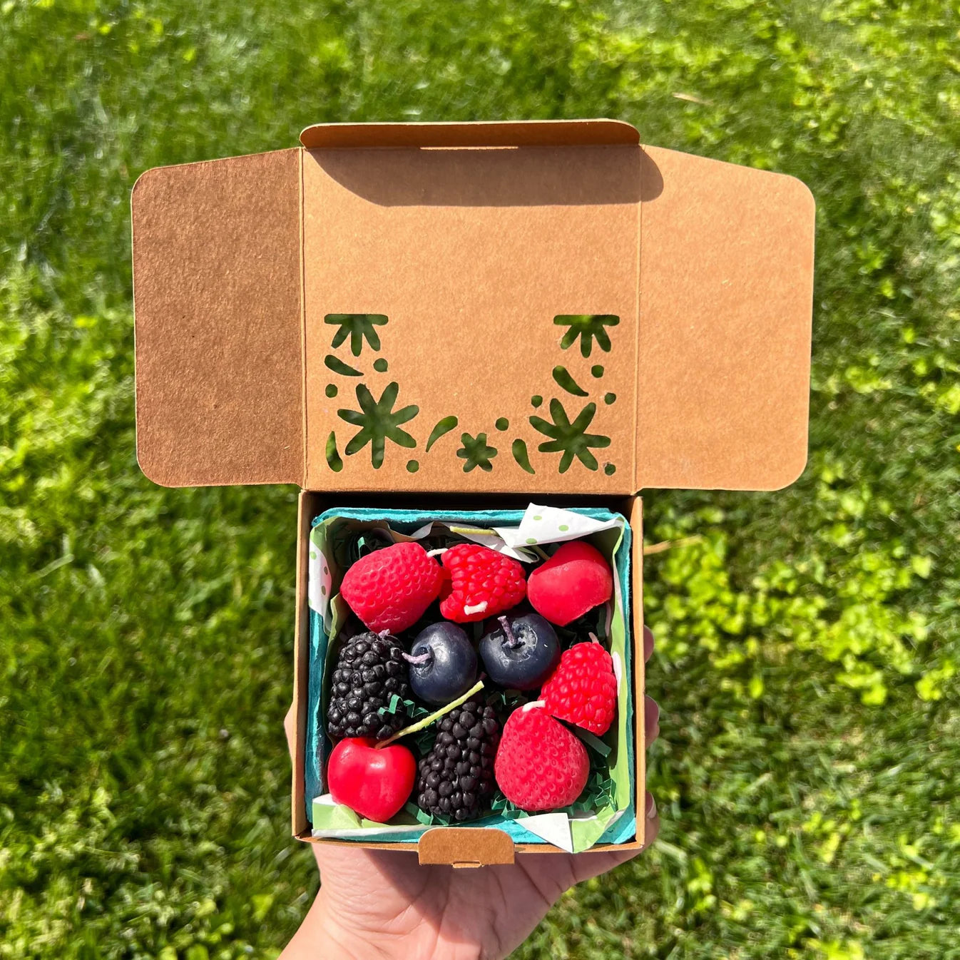 Happy Organics Mixed Berry Birthday Candles