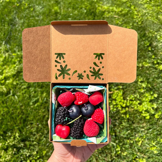 Happy Organics Mixed Berry Birthday Candles
