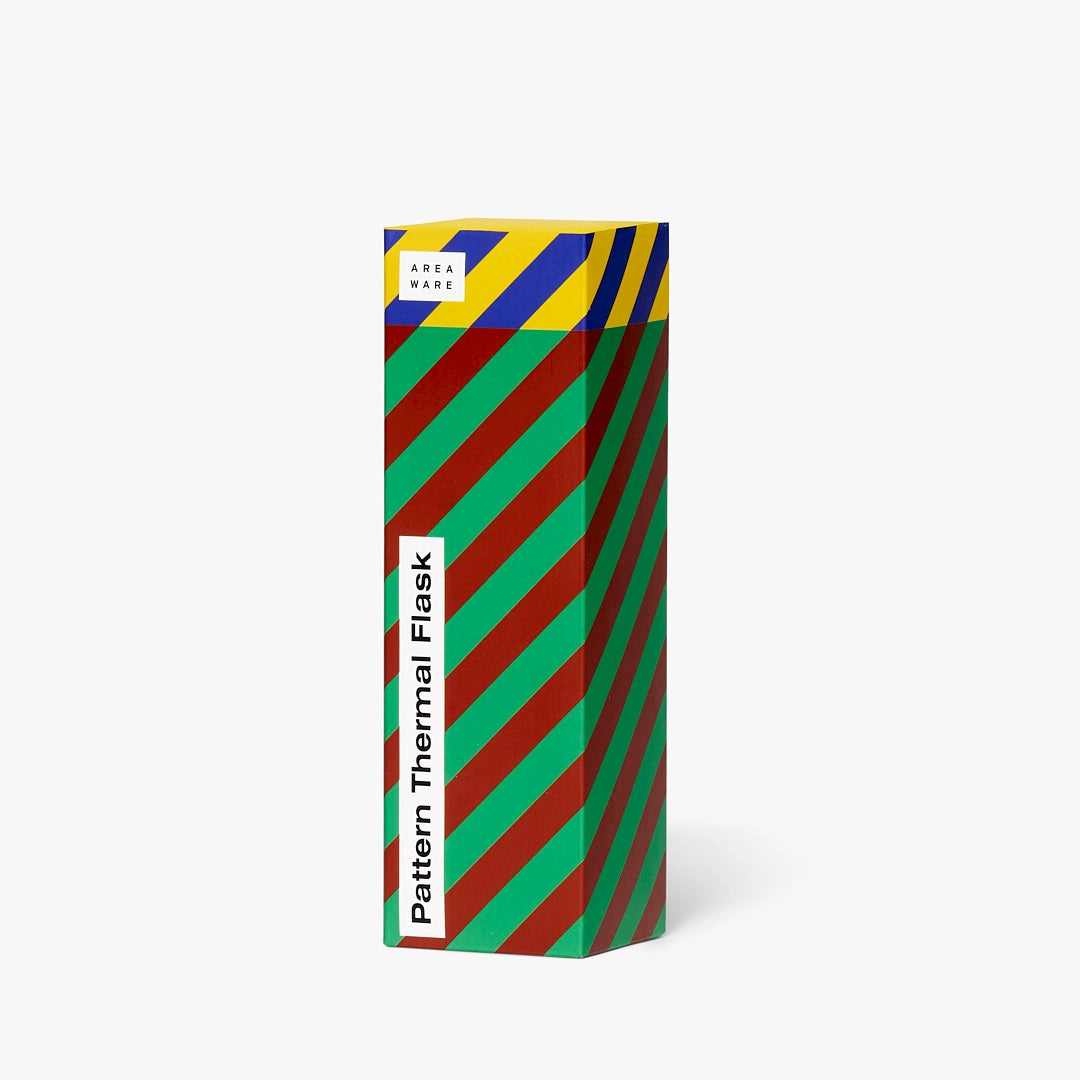 Striped Thermal Flask