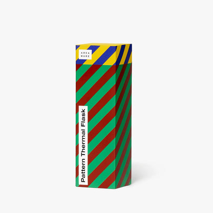 Striped Thermal Flask