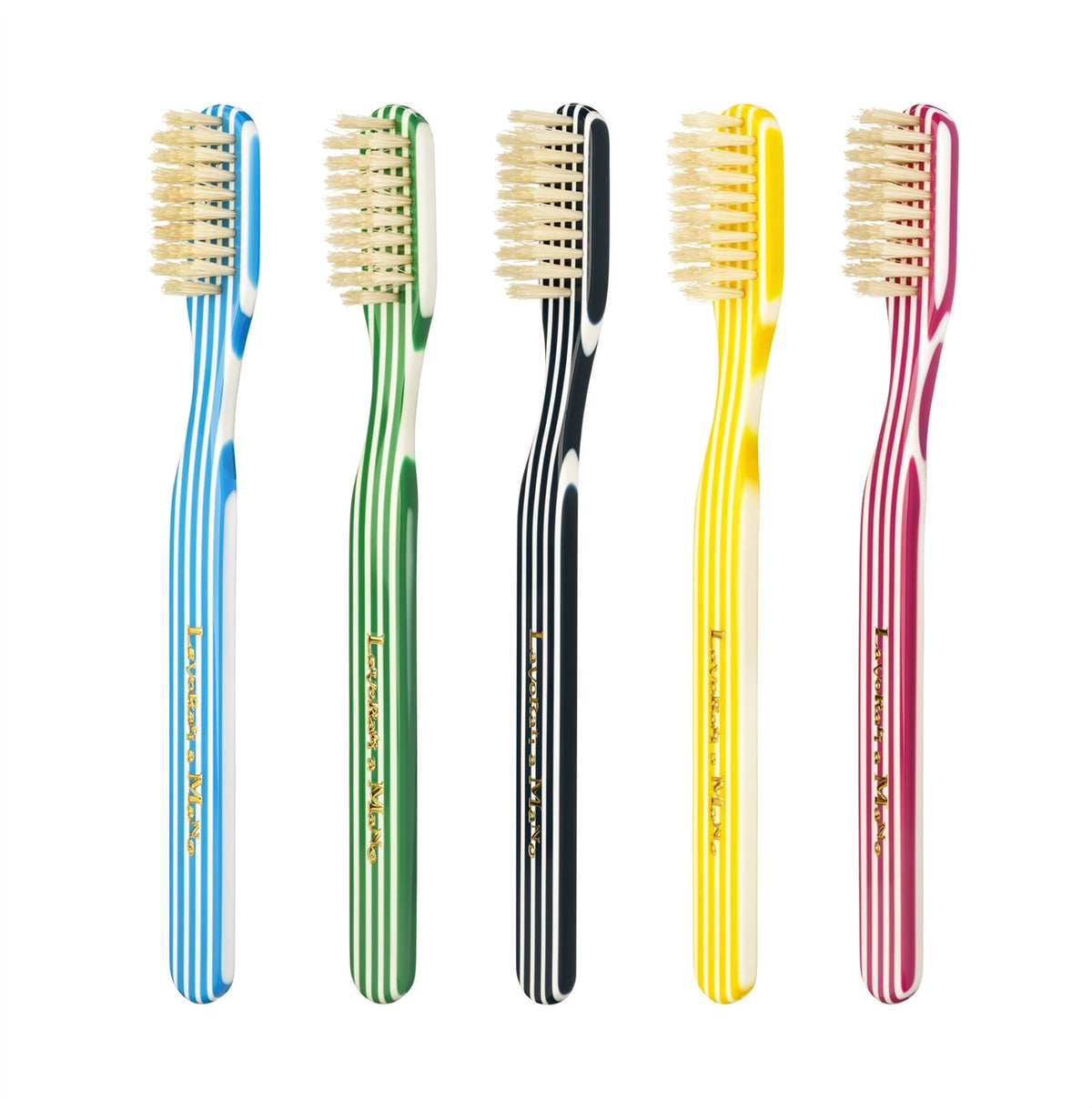 Lavorati A Mano Capri Natural Bristles Toothbrush