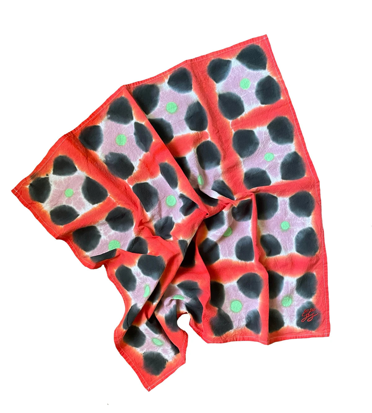 Hand Dyed Kitchen Towels