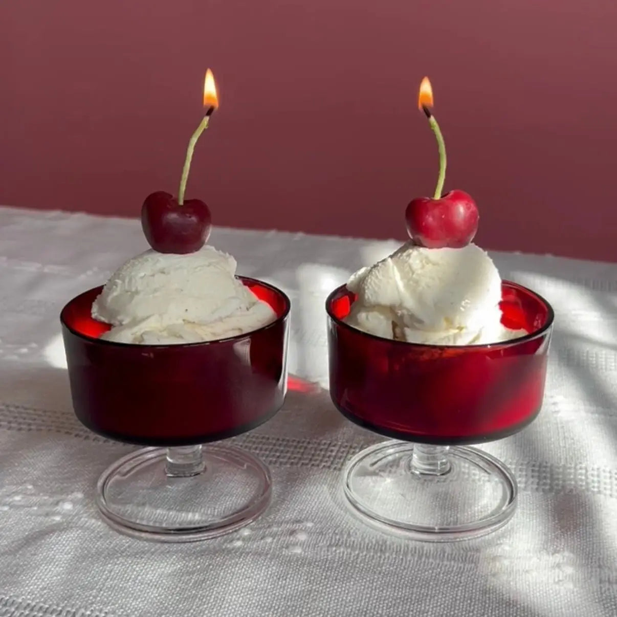 Cherry Birthday Candles