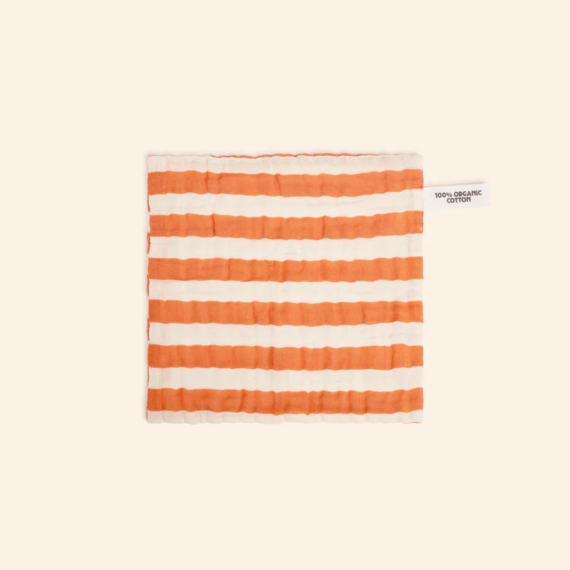 striped wash cloth set