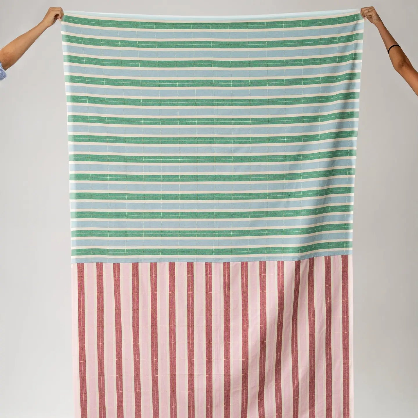 Double Striped Tablecloth