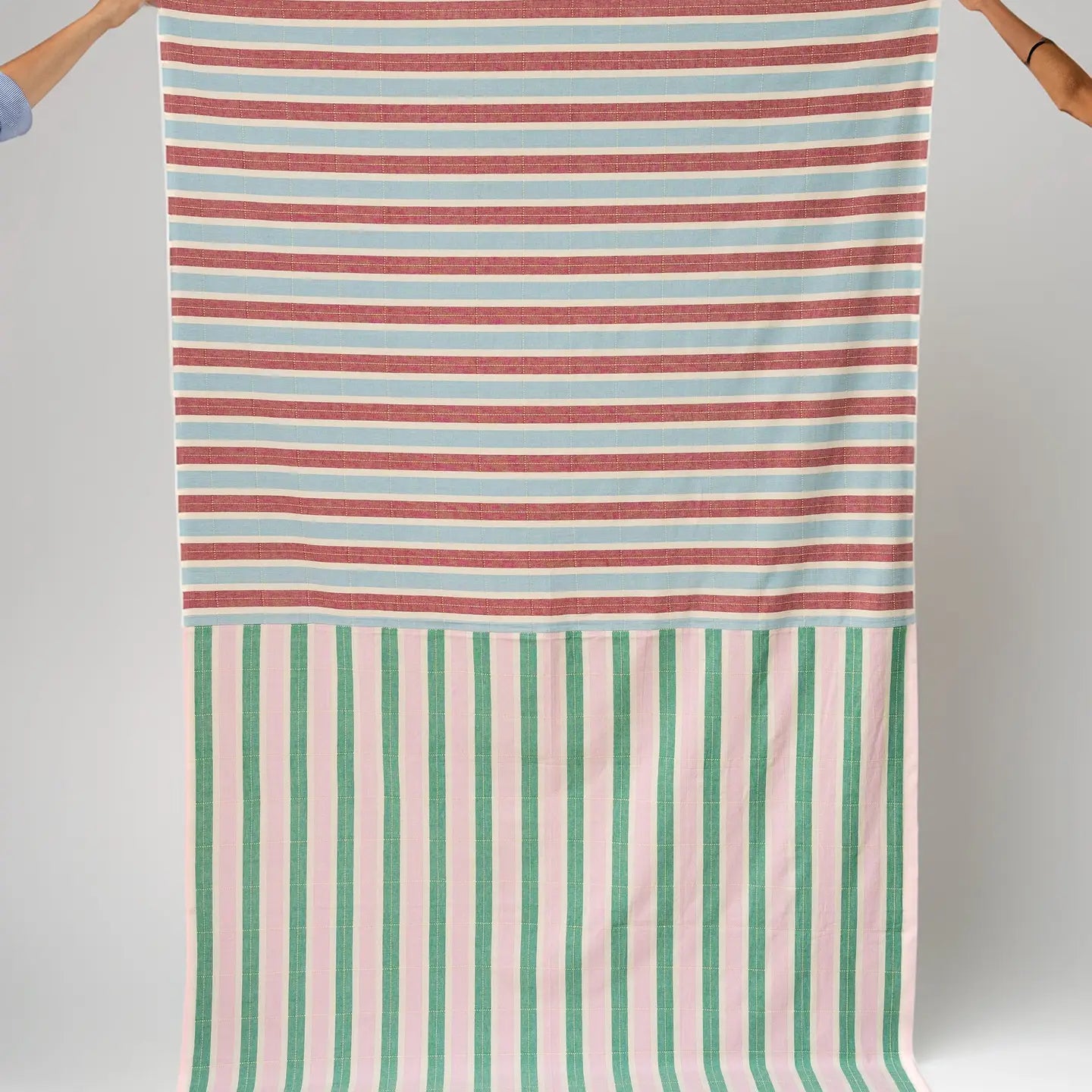 Double Striped Tablecloth