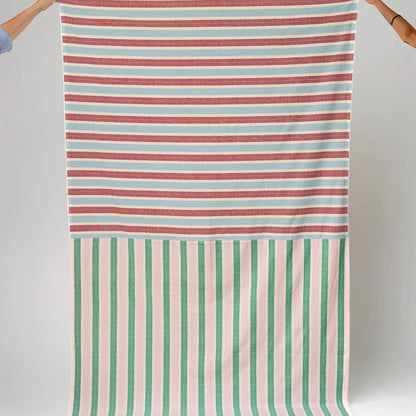 Double Striped Tablecloth