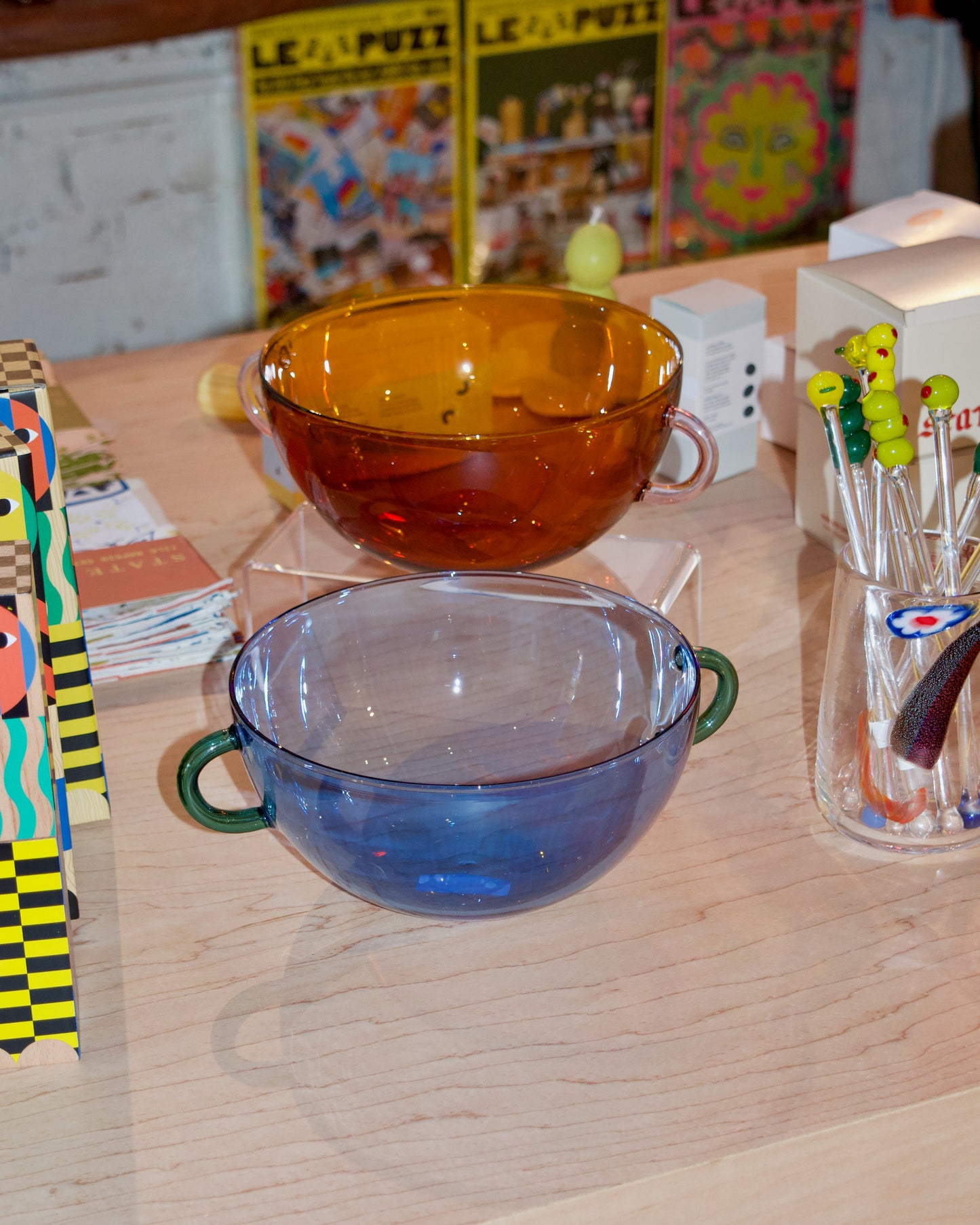 Glass Serving Bowl