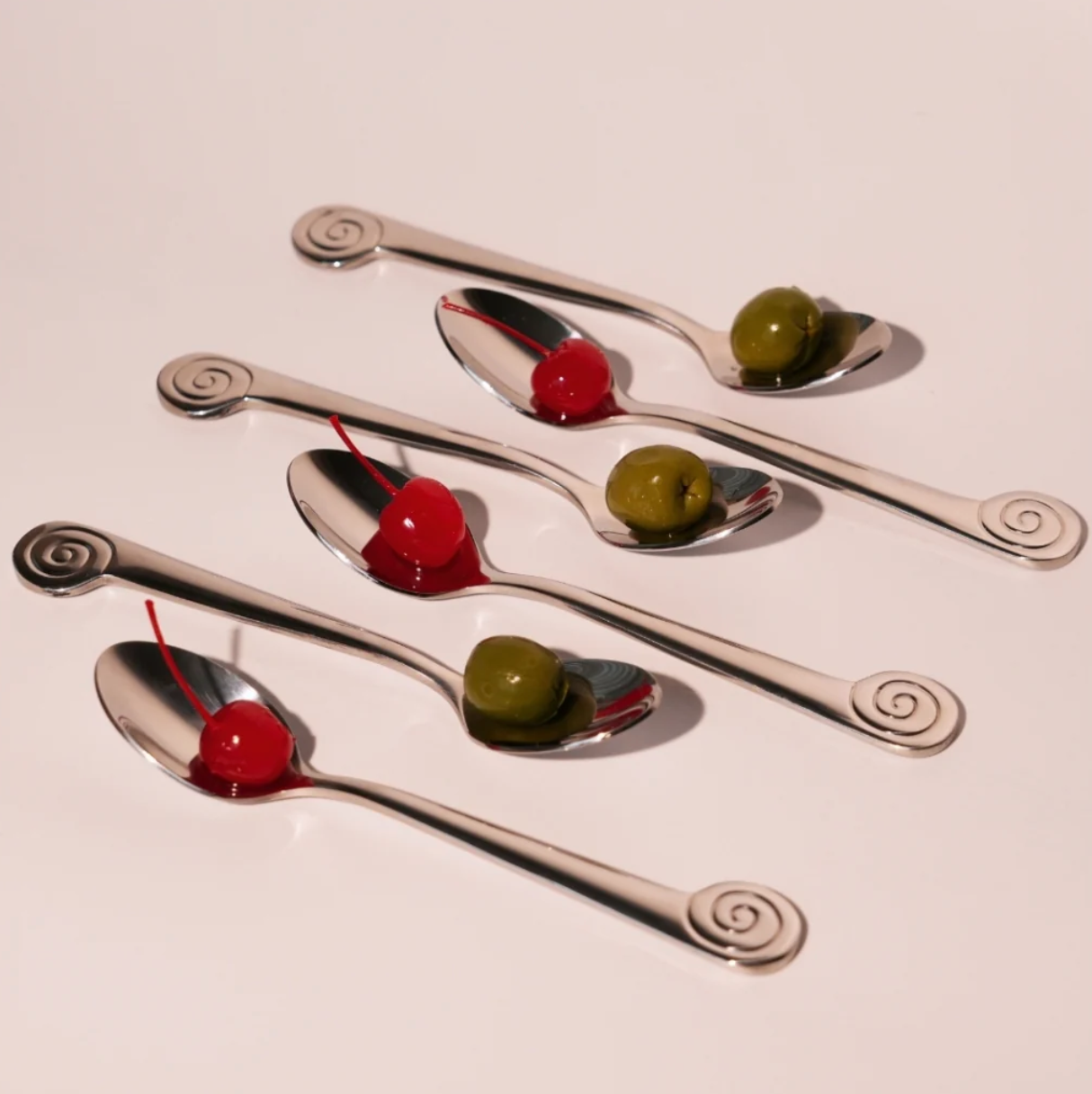 Maison Balzac L'Escargot Dessert Spoons