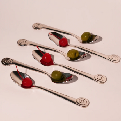 Maison Balzac L'Escargot Dessert Spoons