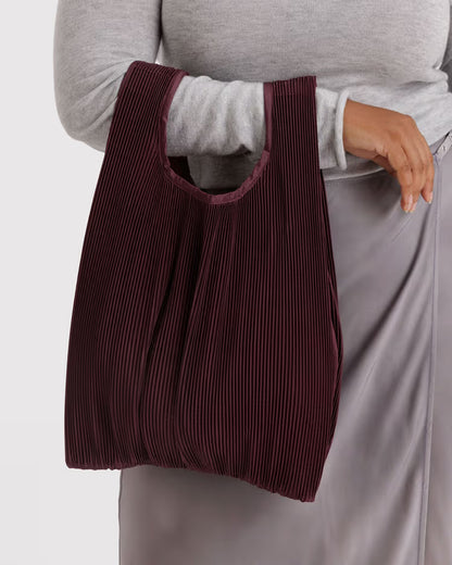 Holiday Baggu Pleated Reusable Bags