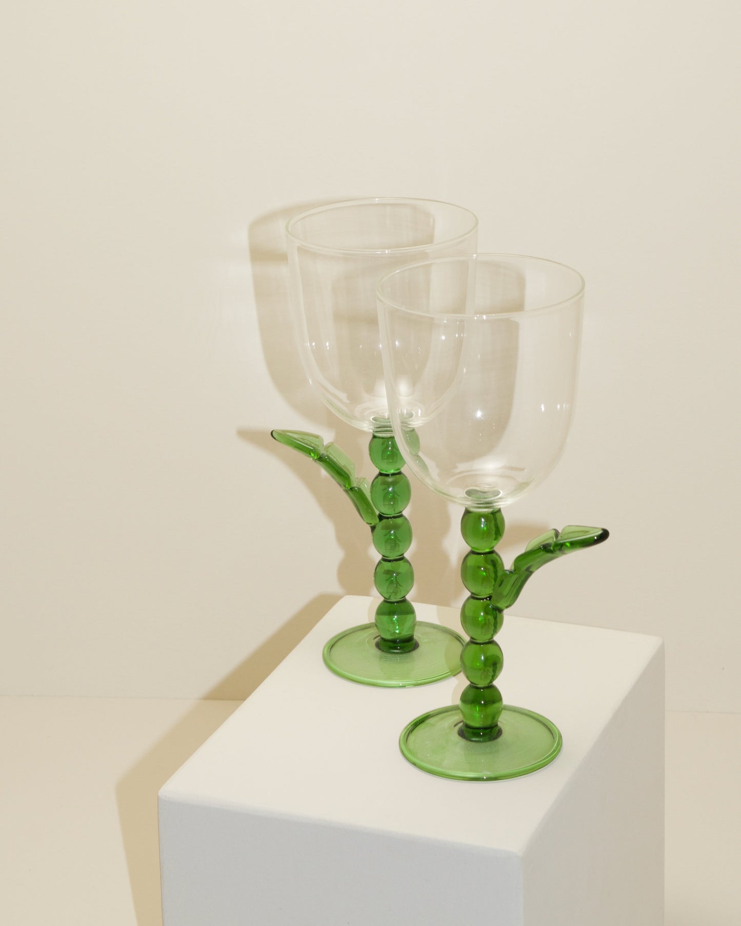 Maison Balzac Palm Wine Glass Set