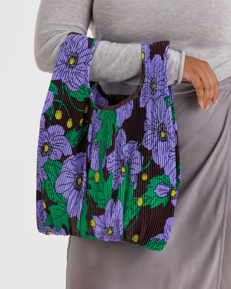 Holiday Baggu Pleated Reusable Bags