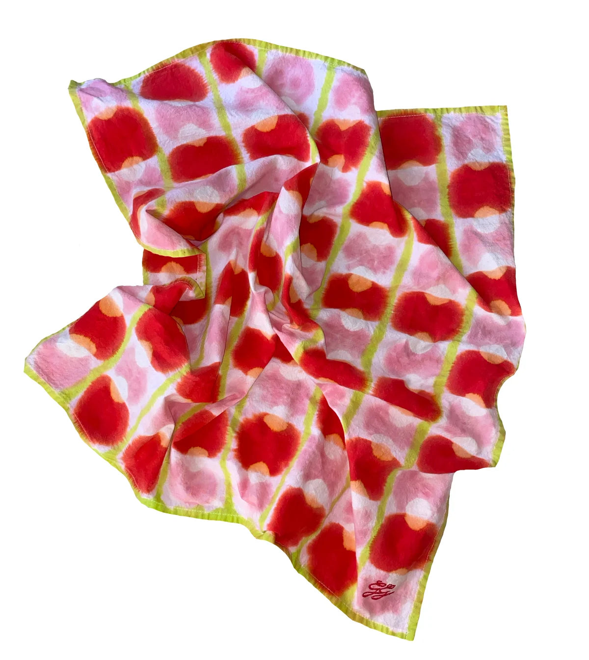 Hand Dyed Kitchen Towels