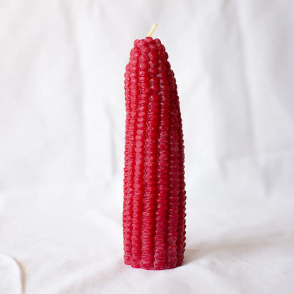 Beeswax Corn Candle