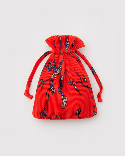 Holiday Baggu Pleated Reusable Bags