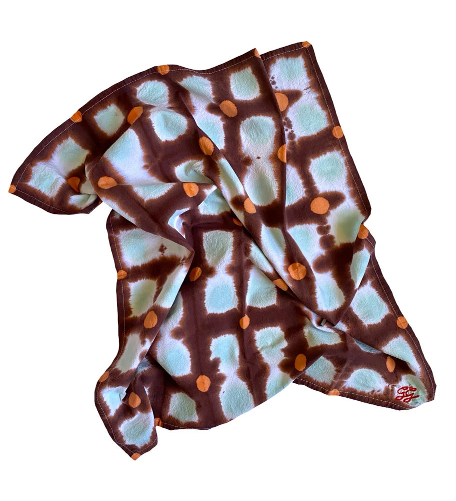 Hand Dyed Kitchen Towels