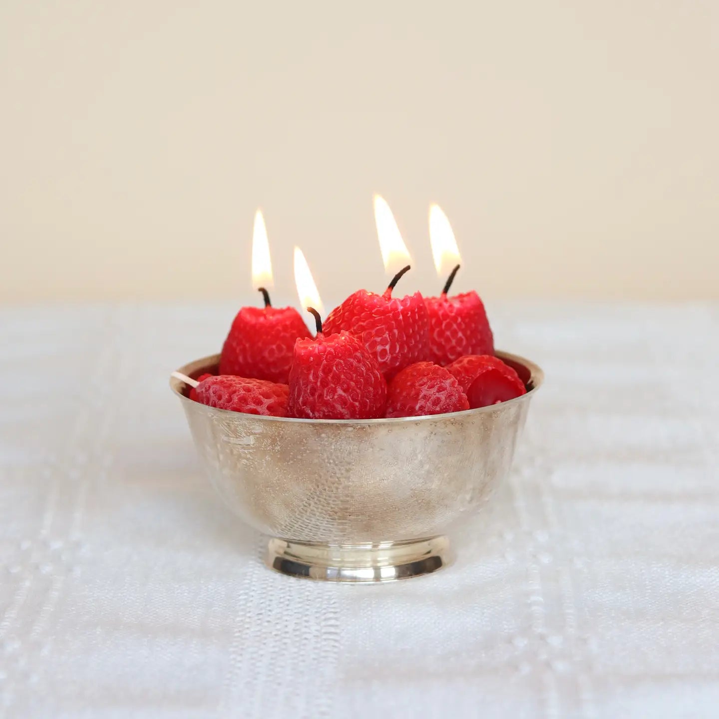 Strawberry Candles