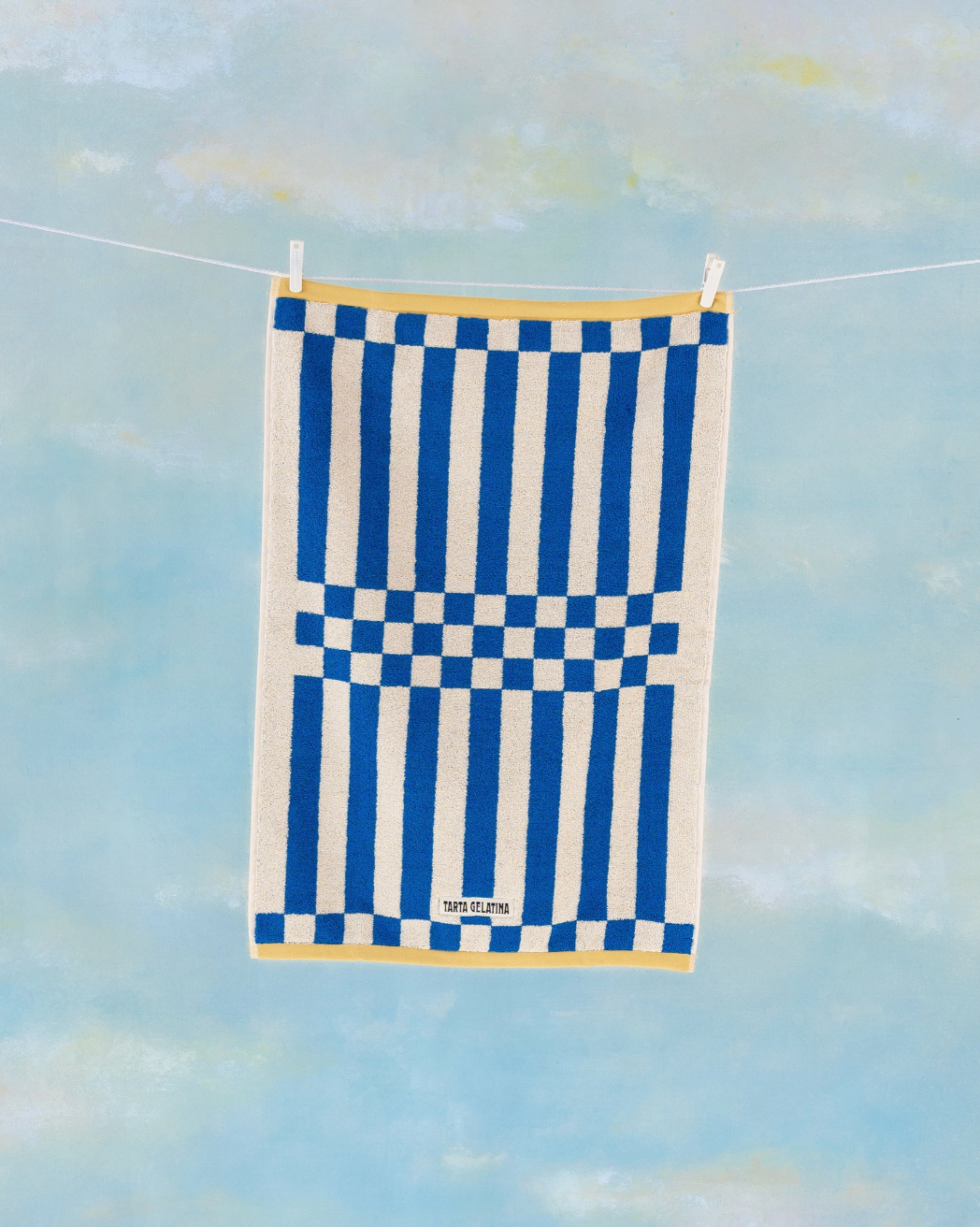 Clubhouse Stripe Bath Towels