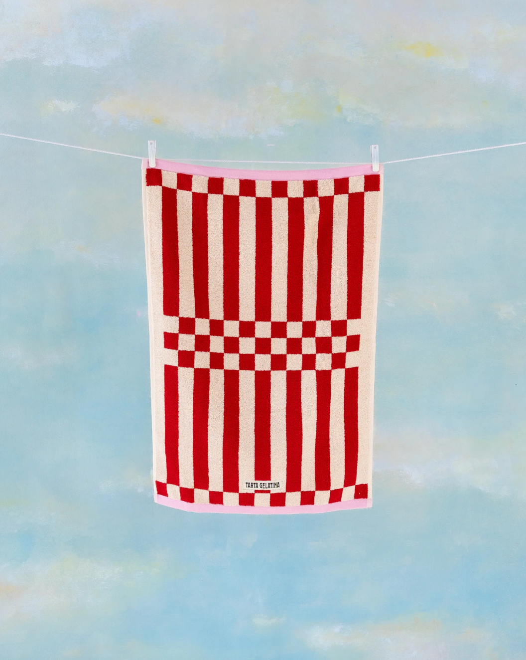 Clubhouse Stripe Bath Towels