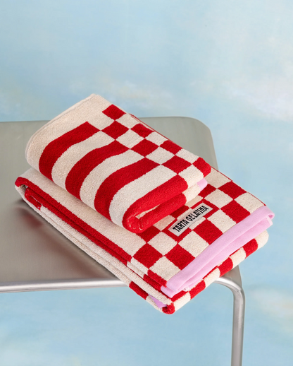 Clubhouse Stripe Bath Towels