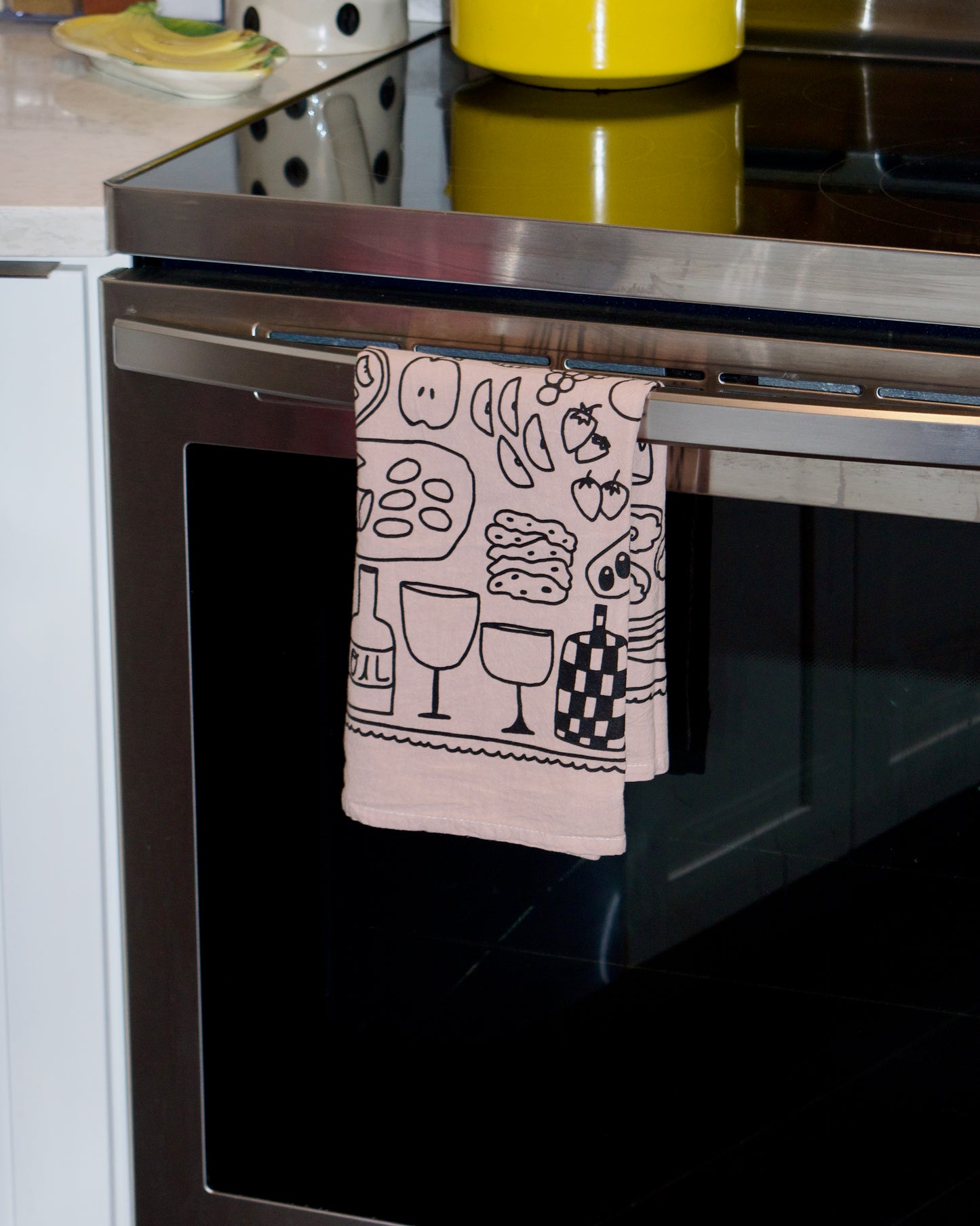 Julie Peach Dish Towel