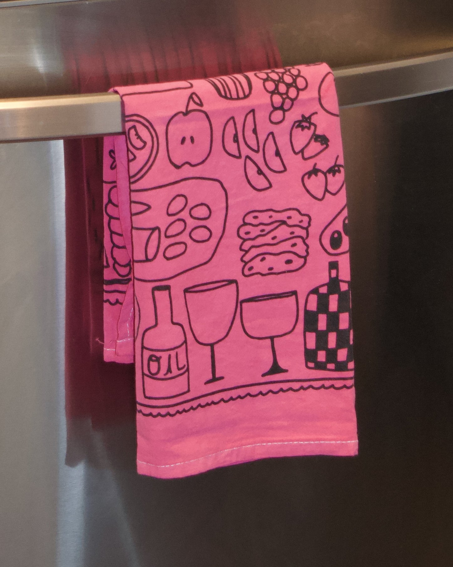 Julie Peach Dish Towel