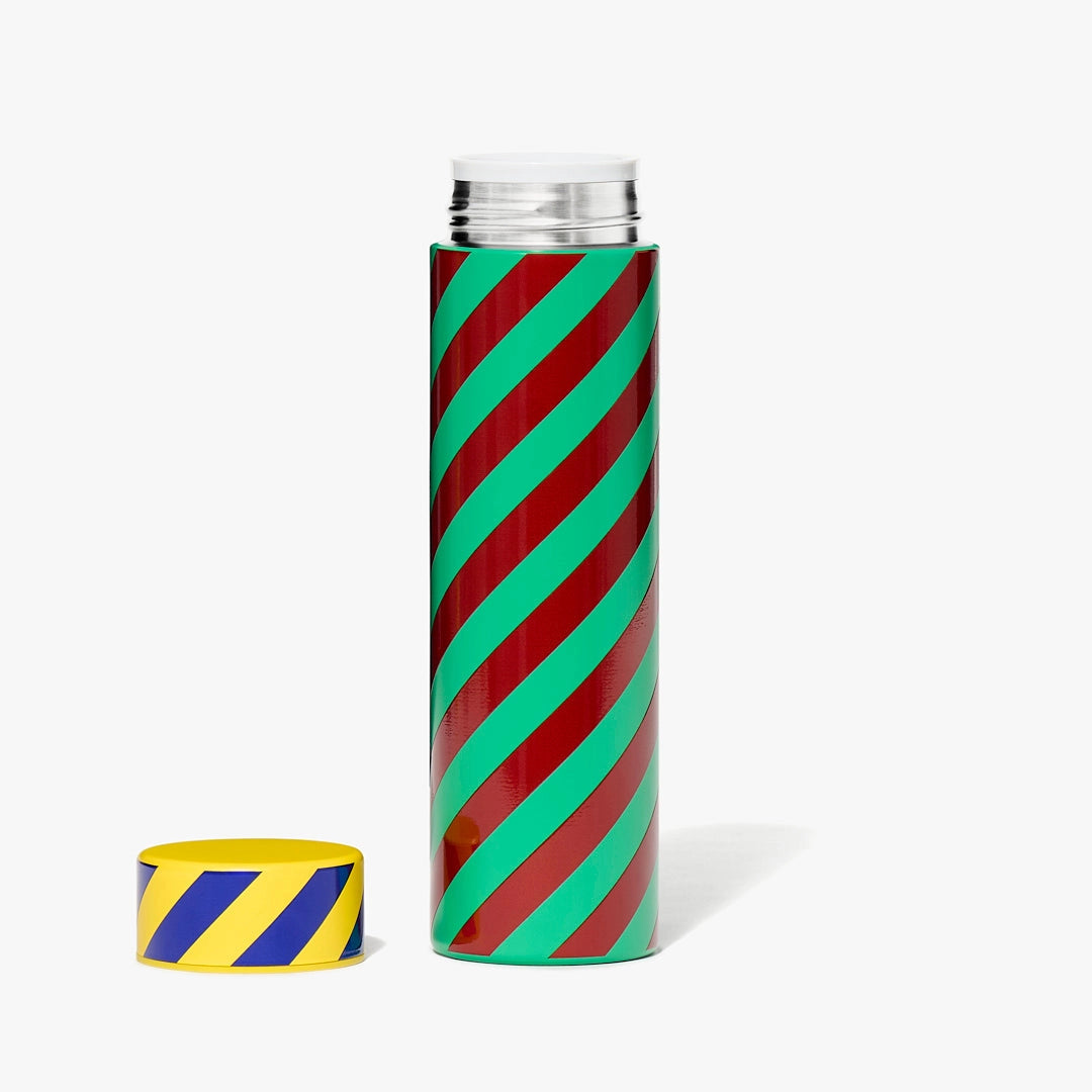Striped Thermal Flask