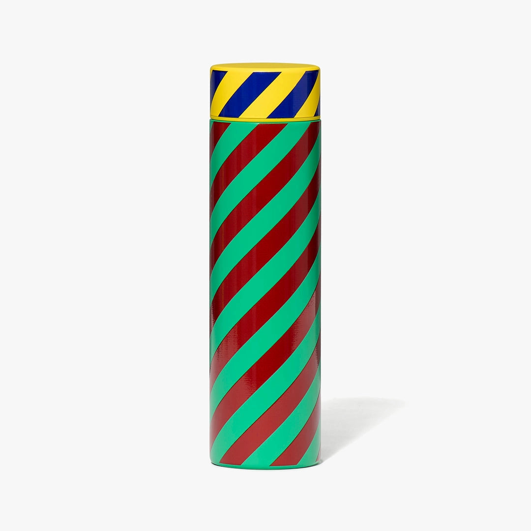 Striped Thermal Flask