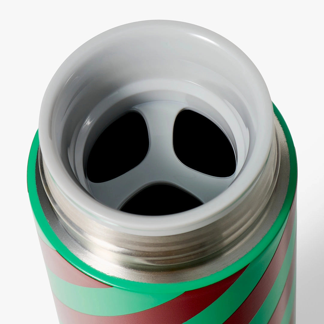 Striped Thermal Flask