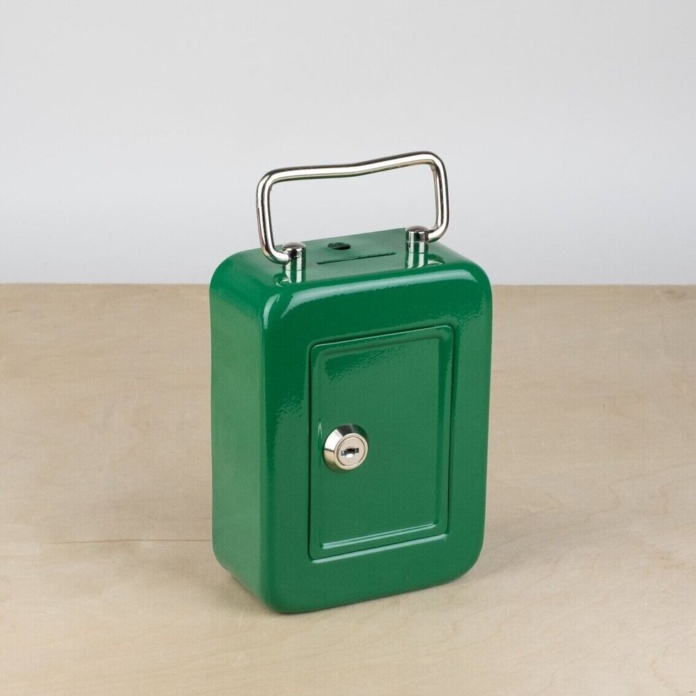Italian Steel Vertical Cash Box