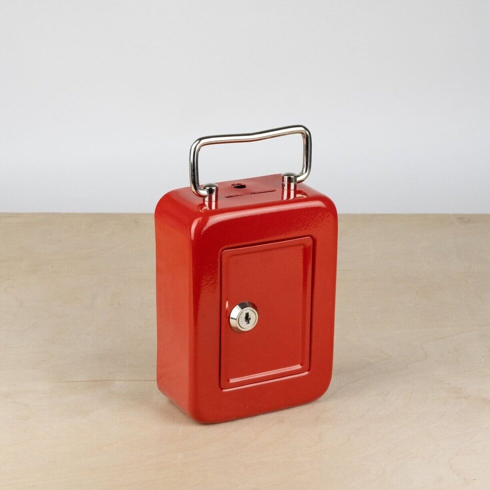 Italian Steel Vertical Cash Box
